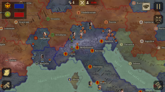 اسکرین شات بازی Great Conqueror: Rome War Game 4