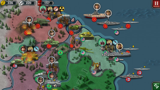 اسکرین شات 1 بازی World Conqueror 3-WW2 Strategy