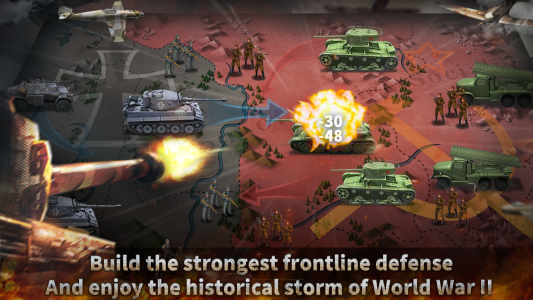 اسکرین شات بازی World Conqueror 4-WW2 Strategy 1