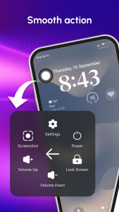 اسکرین شات 1 برنامه Touch Assist - Home Key