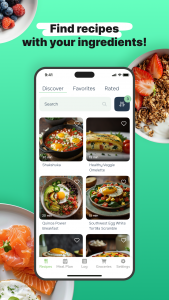 اسکرین شات 2 برنامه Eatr・AI Healthy Meal Plan・Diet
