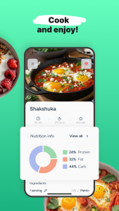 اسکرین شات 3 برنامه Eatr・AI Healthy Meal Plan・Diet