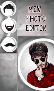 اسکرین شات برنامه Men Photo Editor – Hairstyle, Beard, Mustache 4