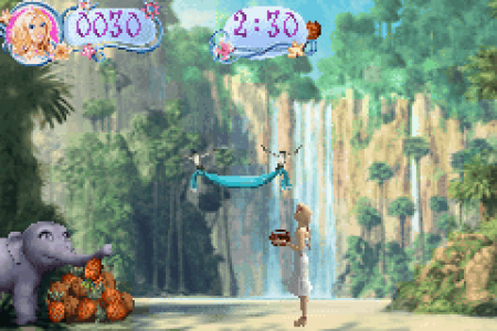 اسکرین شات بازی باربی به عنوان شاهزاده جزیره 2