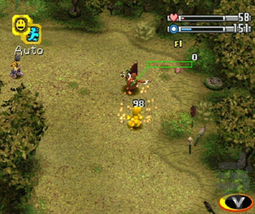 اسکرین شات بازی دنیای بزرگ دیجیمون های جنگجو 1