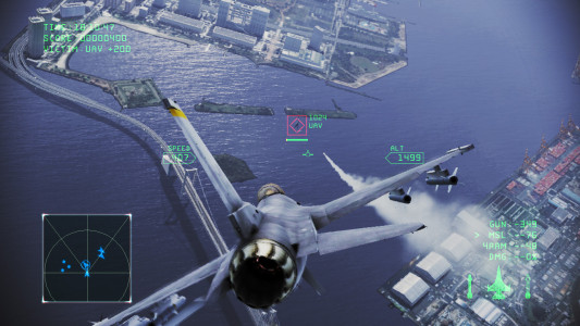 اسکرین شات بازی جنگنده جت 5