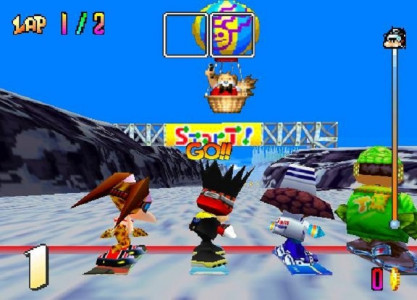 اسکرین شات بازی مسابقات اسکی برف کوچولوها 4
