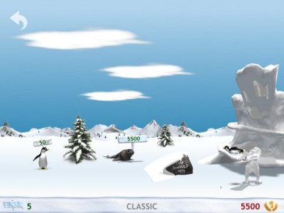 اسکرین شات بازی بازی پرتاب پنگوئن ها 1