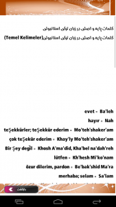 اسکرین شات برنامه آموزش آسان زبان ترکی 2