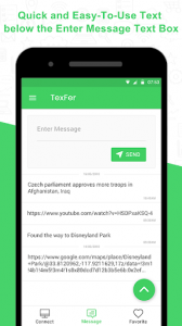 اسکرین شات برنامه TexFer: Free Text Transfer Between Mobile Desktop 7