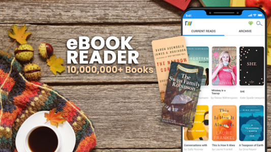 اسکرین شات برنامه Free eBooks : Audiobooks - EPUB Reader, PDF Reader 1