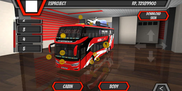 اسکرین شات بازی ES Bus Simulator ID Pariwisata 1