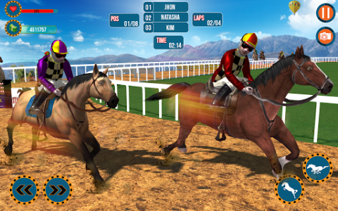 اسکرین شات برنامه Horse Derby Racing 2020 3