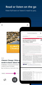 اسکرین شات برنامه EBSCO Mobile: Discover articles, eBooks, and more. 6
