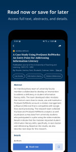 اسکرین شات 6 برنامه EBSCO Mobile