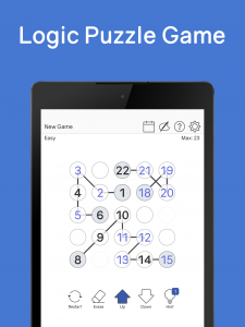 اسکرین شات بازی Number Chain - Logic Puzzle 1