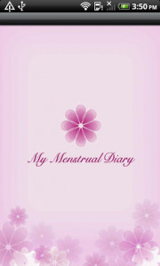 اسکرین شات برنامه My Menstrual Diary 1