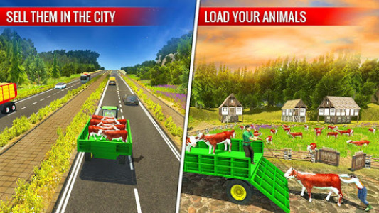 اسکرین شات بازی Tractor Cargo Transport : Farming simulator 2018 1