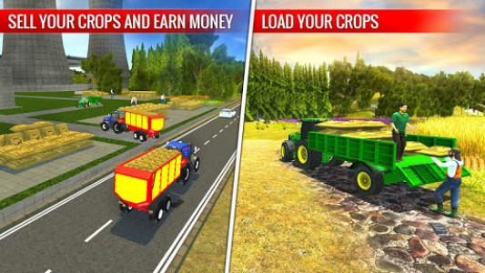 اسکرین شات بازی Tractor Cargo Transport : Farming simulator 2018 2