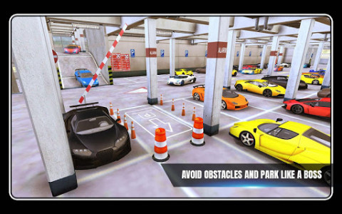 اسکرین شات بازی Sports Car Parking 3D & Luxury Car Driving Test 3