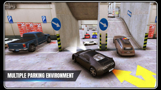 اسکرین شات بازی Sports Car Parking 3D & Luxury Car Driving Test 7