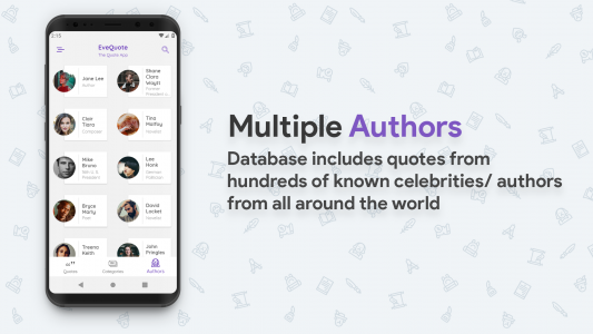 اسکرین شات برنامه EveQuote - The Quote App 5
