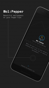 اسکرین شات برنامه WolPepper - The Wallpapers App 1