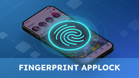 اسکرین شات برنامه AHLock - Fingerprint App Lock 1