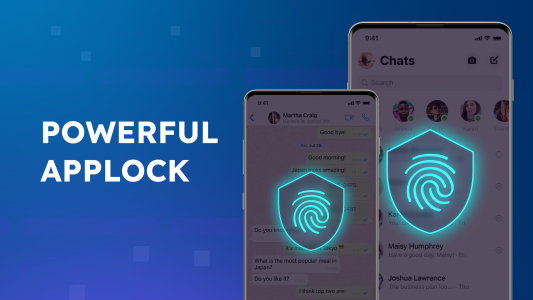 اسکرین شات برنامه App Lock - Fingerprint Applock 2