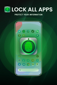 اسکرین شات برنامه App lock - Fingerprint lock 1