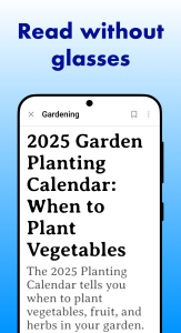 اسکرین شات 2 برنامه Big Font - Big Text Size