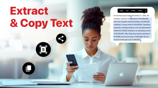 اسکرین شات 8 برنامه PDF Document Scanner - PixScan