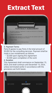 اسکرین شات 4 برنامه PDF Document Scanner - PixScan