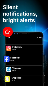 اسکرین شات 3 برنامه Flashlight app - Flash Alert