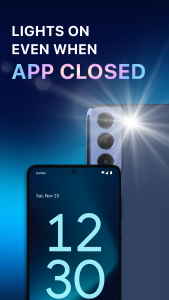 اسکرین شات برنامه Flashlight App - LumiTorch 5