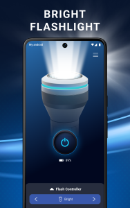 اسکرین شات 3 برنامه Flashlight App - LumiTorch