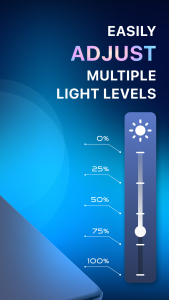 اسکرین شات برنامه Flashlight App - LumiTorch 4