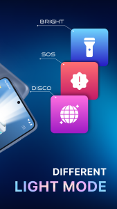 اسکرین شات برنامه Flashlight App - LumiTorch 2