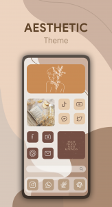اسکرین شات 2 برنامه Themes, Widgets & Icon changer