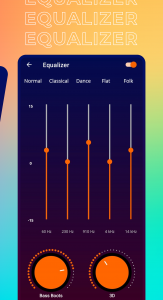 اسکرین شات 4 برنامه Music Player - MP3 player