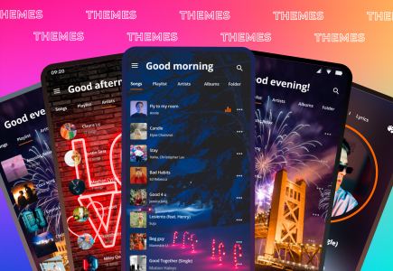 اسکرین شات 2 برنامه Music Player - MP3 player