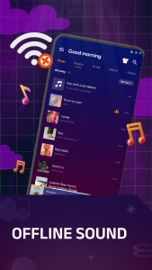 اسکرین شات 5 برنامه Music Player - MP3 player