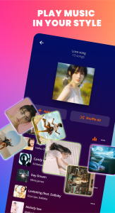 اسکرین شات 5 برنامه Music Player - MP3 player