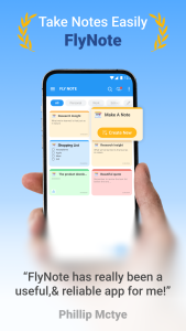 اسکرین شات 1 برنامه Notes, Notepad - FlyNote