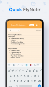 اسکرین شات برنامه FlyNote - Notes, Notepad 5