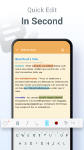 اسکرین شات 4 برنامه Notes, Notepad - FlyNote