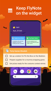 اسکرین شات 6 برنامه FlyNote - Notes, Notepad