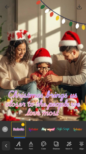 اسکرین شات 3 برنامه Add Text on Photo - Text Art