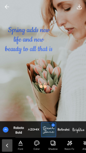اسکرین شات برنامه Text on Photo - Text Art 4