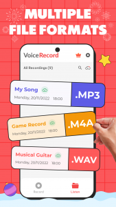 اسکرین شات برنامه Voice Recorder - Voice memos 6